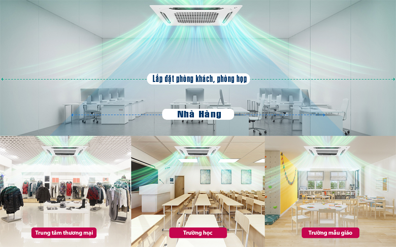 điều hòa âm trần lg 1