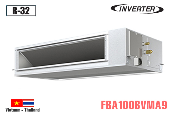 FBA100BVMA9/RZA100DV1, Điều hòa âm trần nối ống gió Daikin 34000BTU