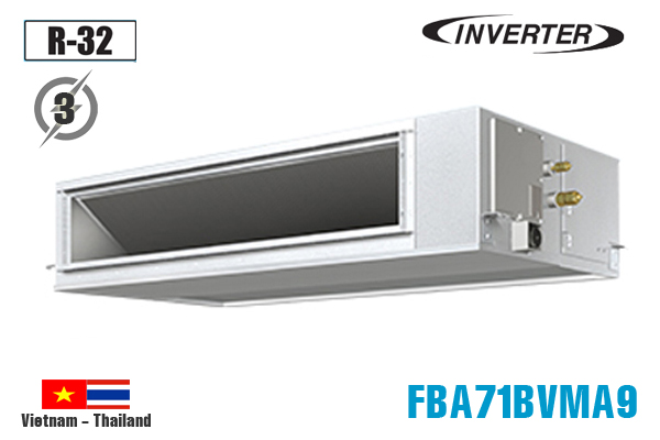 FBA71BVMA9/RZF71CYM, Điều hòa nối ống gió 24000BTU Daikin inverter 1 chiều