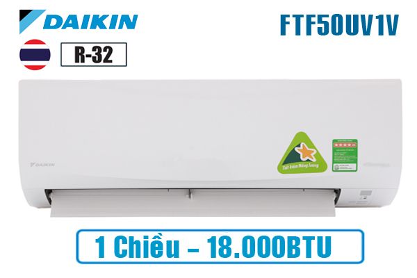  Điều hòa Daikin 18000BTU 1 chiều FTF50UV1V 