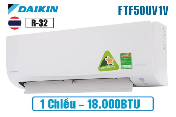  Điều hòa Daikin 18000BTU 1 chiều FTF50UV1V 