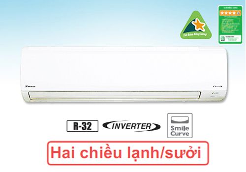  Điều hòa Daikin 2 chiều 12000BTU inverter gas R32 FTHF35RVMV 