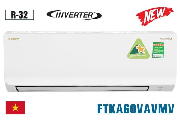  Điều hòa Daikin 21000BTU 1 chiều inverter FTKA60VAVMV 