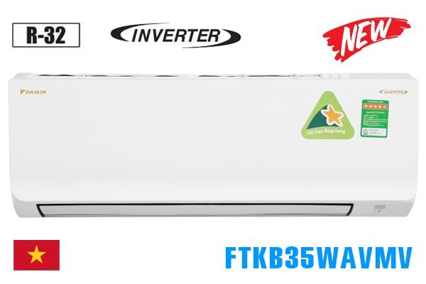  Điều hòa Daikin 12000 BTU inverter 1 chiều FTKB35WAVMV 