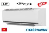  Điều hòa Daikin 21000BTU inverter 1 chiều FTKB60WAVMV 