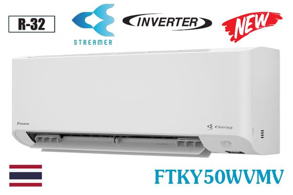  Điều hòa Daikin 18000BTU inverter 1 chiều FTKY50WVMV 
