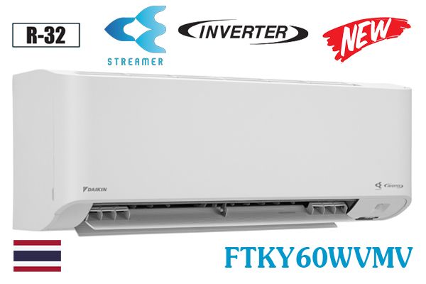  Điều hòa Daikin 21000BTU inverter 1 chiều FTKY60WVMV 