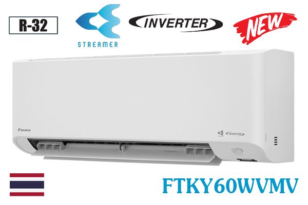 Điều hòa Daikin 21000BTU inverter 1 chiều FTKY60WVMV 