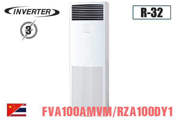 FVA100AMVM/RZA100DY1, Điều hòa cây Daikin 34000BTU 2 chiều inverter