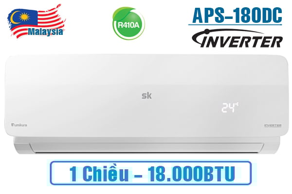 APS/APO-180DC, Điều hòa Sumikura 18000BTU 1 chiều Inverter
