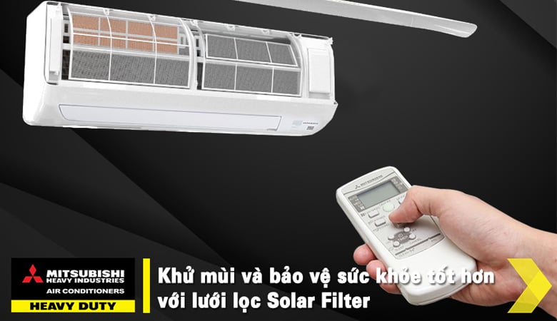 Điều hòa Mitsubishi Heavy lưới lọc Solar Filter