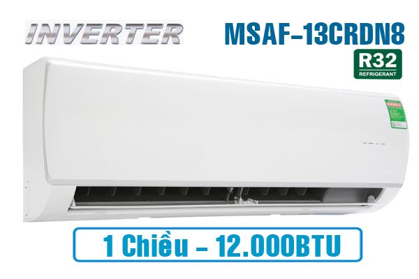  Điều hòa Midea inverter 12.000BTU 1 chiều MSAF-13CRDN8 