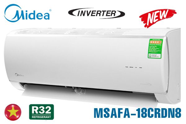 Điều hòa Midea 18000 BTU inverter 1 chiều MSAFA-18CRDN8 