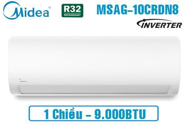  Điều hòa Midea inverter 9000BTU 1 chiều MSAG-10CRDN8 