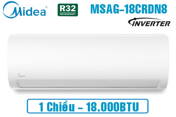  Điều hòa Midea inverter 18000BTU 1 chiều MSAG-18CRDN8 