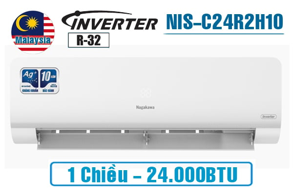 NIS-C24R2H10, Điều hòa Nagakawa 24000BTU 1 chiều inverter