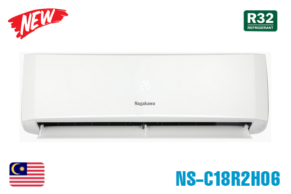 Điều hòa Nagakawa NS-C18R2H06 18000BTU 1 chiều gas R32