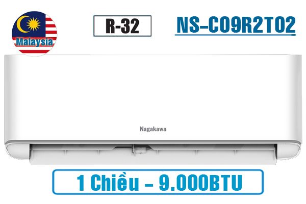  Điều hòa Nagakawa 9000BTU 1 chiều NS-C09R2T02 