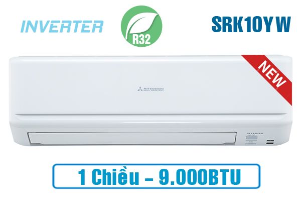  Điều hòa Mitsubishi Heavy inverter 9.000BTU 1 chiều SRK/SRC10YW-W5 