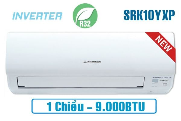  Điều hòa Mitsubishi Heavy 9000BTU 1 chiều inverter SRK10YXP-W5 