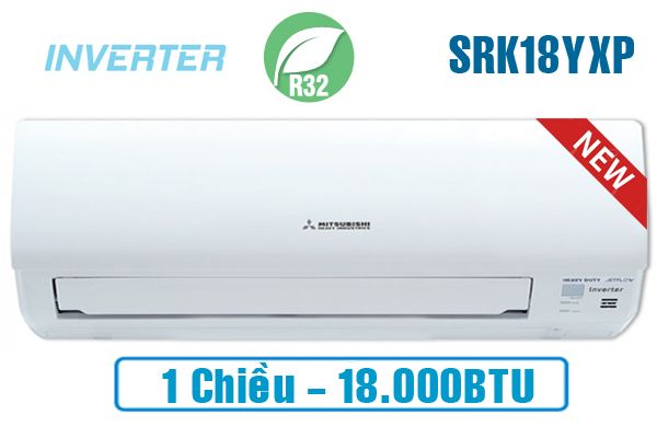  Điều hòa Mitsubishi Heavy 18000BTU 1 chiều inverter SRK/SRC18YXP-W5 