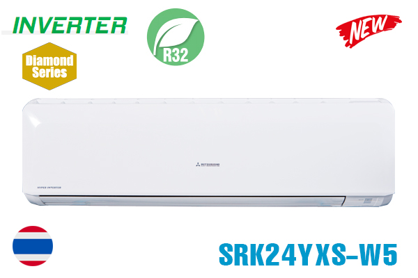 Điều hòa Mitsubishi Heavy SRK24YXS-W5 1 chiều 24000BTU inverter