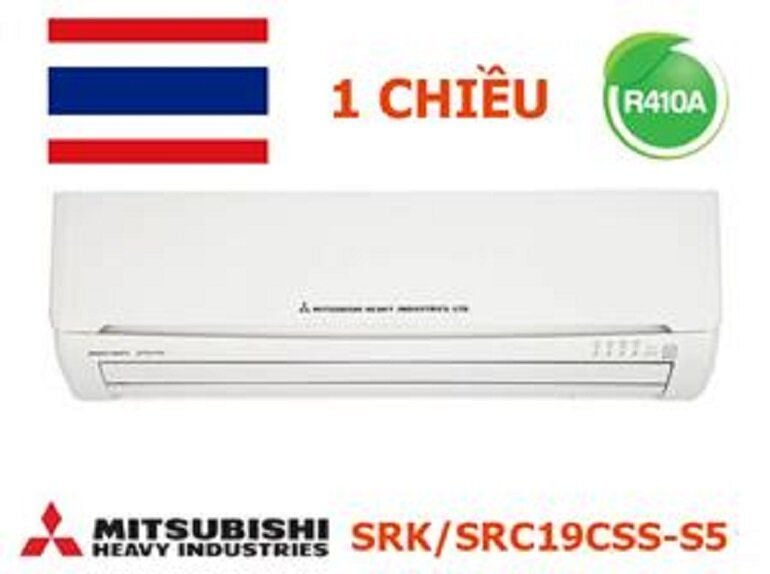  Điều hòa Mitsubishi Heavy 1 chiều 18.000BTU sang trọng SRK/SRC19CSS-S5 