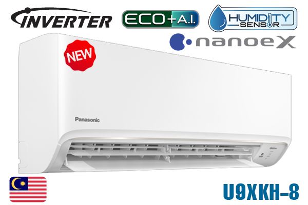  Điều hòa Panasonic 9000BTU 1 chiều inverter U9XKH-8 