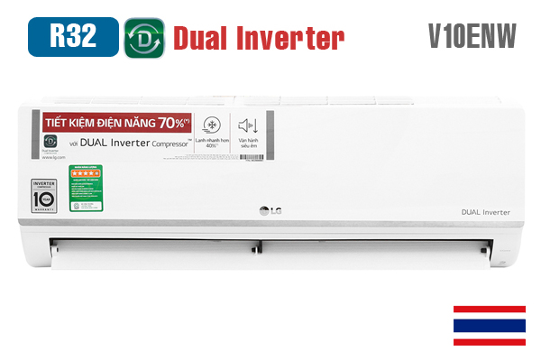 Äiá»u hòa LG 9.000BTU 1 chiá»u V10ENW