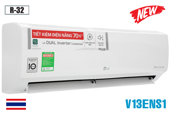 LG V13ENS1, Điều hòa LG 12000BTU 1 chiều inverter [2021]