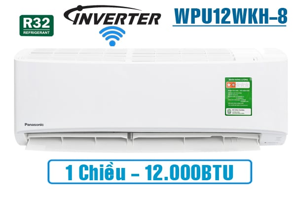 Panasonic WPU12WKH-8M, Điều hòa Panasonic 12000 BTU 1 chiều wifi