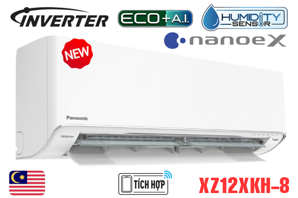 Điều hòa Panasonic XZ12XKH-8 12000 BTU 2 chiều inverter [Model 2022]