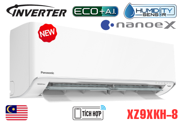 Điều hòa Panasonic XZ9XKH-8 9000 BTU 2 chiều inverter [Model 2022]