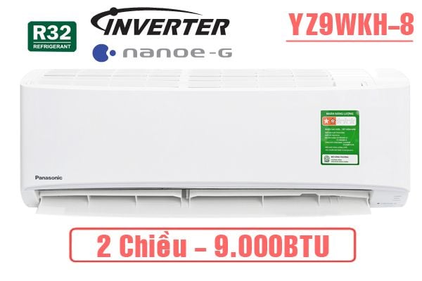  Điều hòa Panasonic 2 chiều 9000BTU inverter YZ9WKH-8 