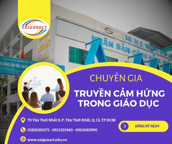 TRƯỜNG SAIGONACT TĂNG CƯỜNG ĐÀO TẠO KĨ NĂNG THỰC HÀNH CHO SINH VIÊN