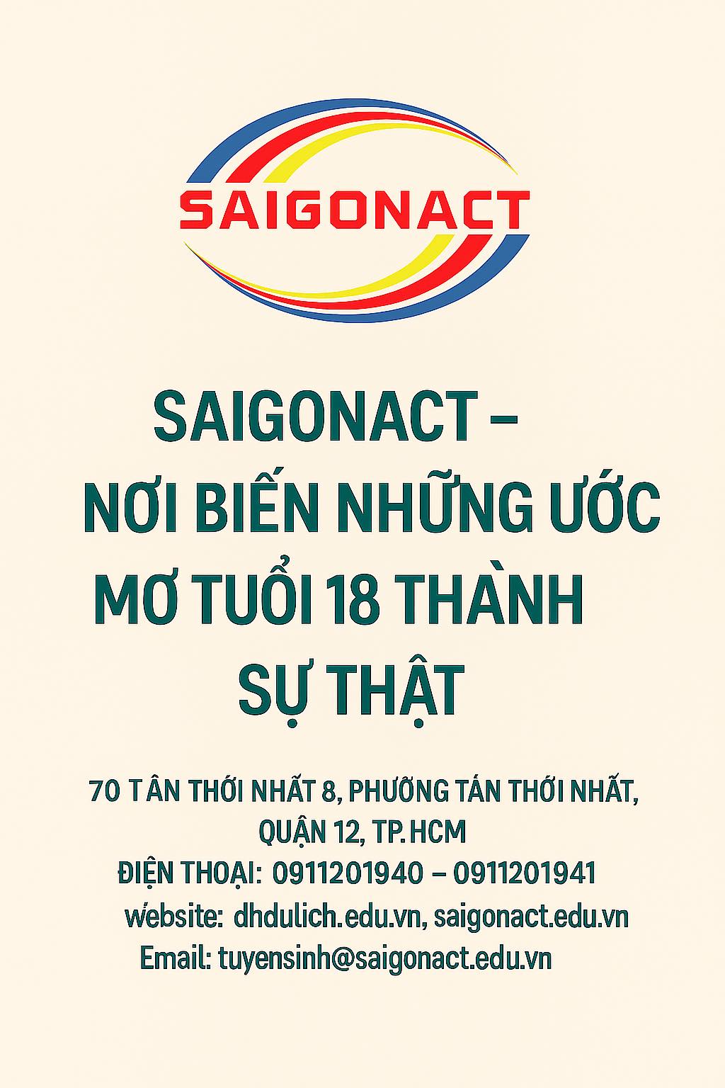 THỰC HÀNH – THỰC TẬP – VIỆC LÀM – KẾT NỐI DOANH NGHIỆP TẠI SAIGONACT
