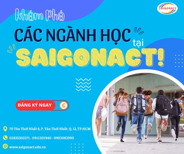 NGÀNH THANH NHẠC SAIGONACT TUYỂN SINH NĂM HỌC 2024 - 2025
