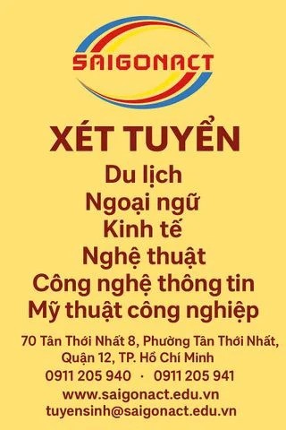 SAIGONACT – HỌC PHÍ HỢP LÝ, ĐÀO TẠO THỰC TIỄN, CAM KẾT VIỆC LÀM