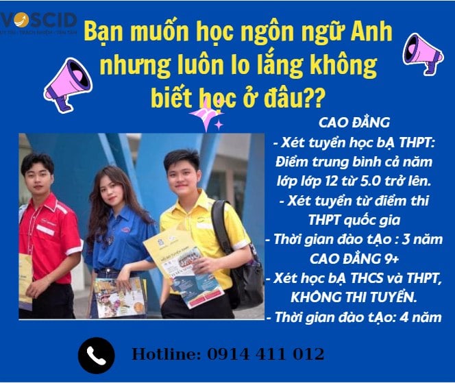 KHÁI QUÁT VỀ NGÀNH TIẾNG ANH TẠI SAIGONACT