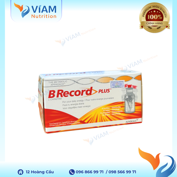  B Record Plus 10ml (Hộp 10 ống) 