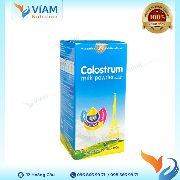 Sữa non Colostrum Milk Powder Gold (Hộp 100gr) 