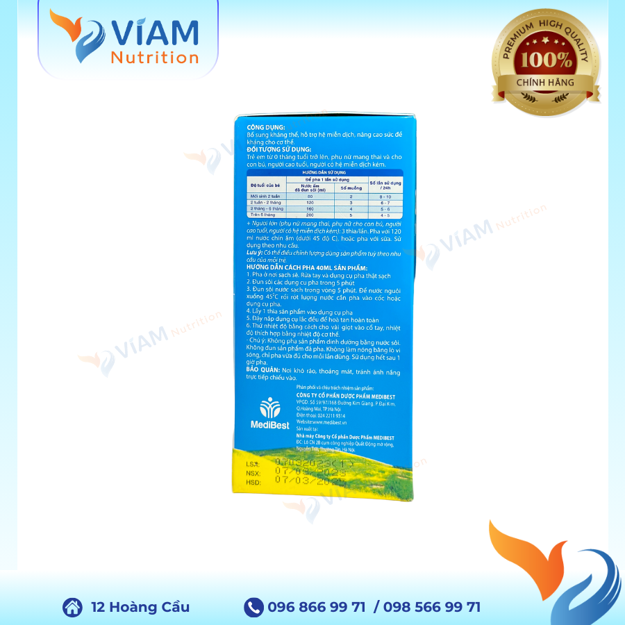  Sữa non Colostrum Milk Powder Gold 