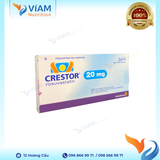  Crestor 20mg AstraZeneca -  trị tăng cholesterol máu nguyên phát 