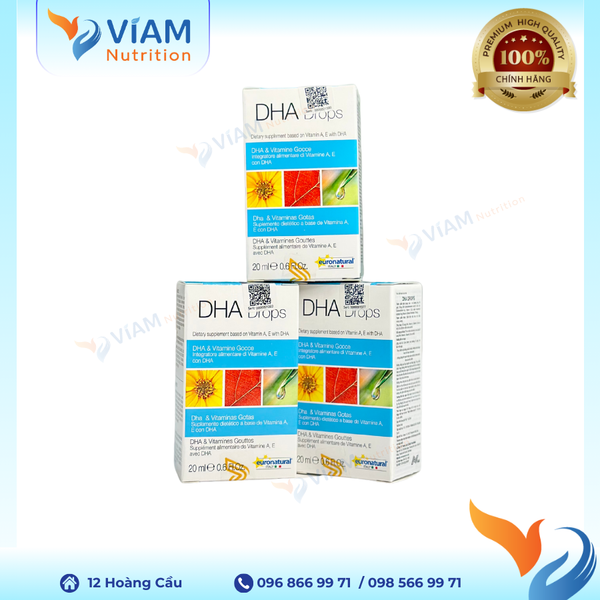  DHA Drops (Lọ 20ml) 