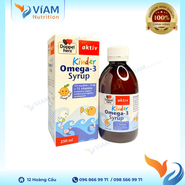  Kinder Omega-3 Syrup (Lọ 250ml) 