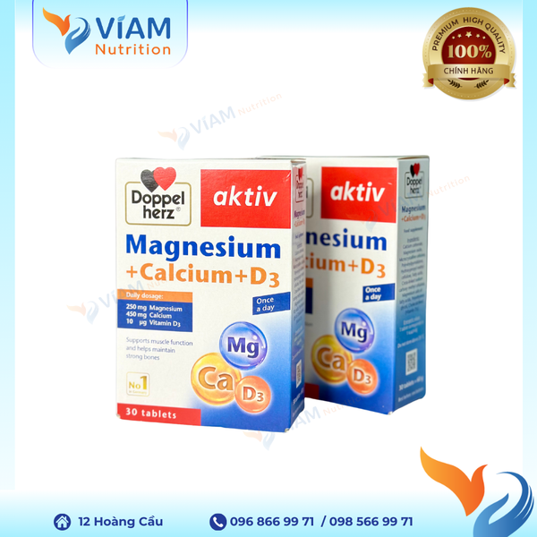  Magnesium + Calcium + D3 