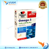  Kinder Omega-3 + Folic axit + B6 + B12 (Hộp 3 vỉ x 10 viên) 