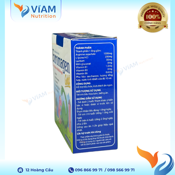  Euromagen Gold (Hộp 20 ống) 