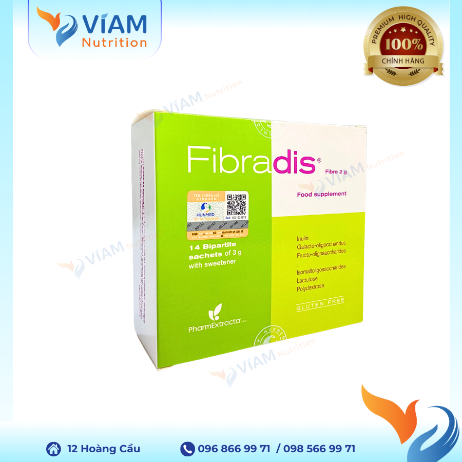  FIBRADIS – Chất Xơ Hòa Tan Nhập Khẩu Từ Ý 