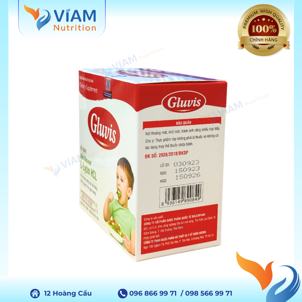  Gluvis (Hộp 20 ống) 